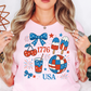 Preppy USA 1776 Tee | Stars and Stripes Collection | Unisex Pre-Shrunk T-Shirt