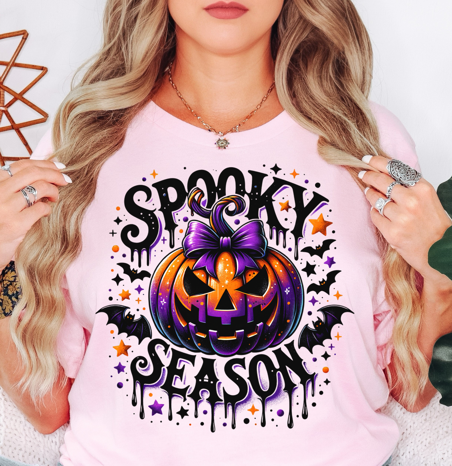 Spooky Season Tee | Boo-tiful Vibes Collection | Unisex Pre-Shrunk T-Shirt