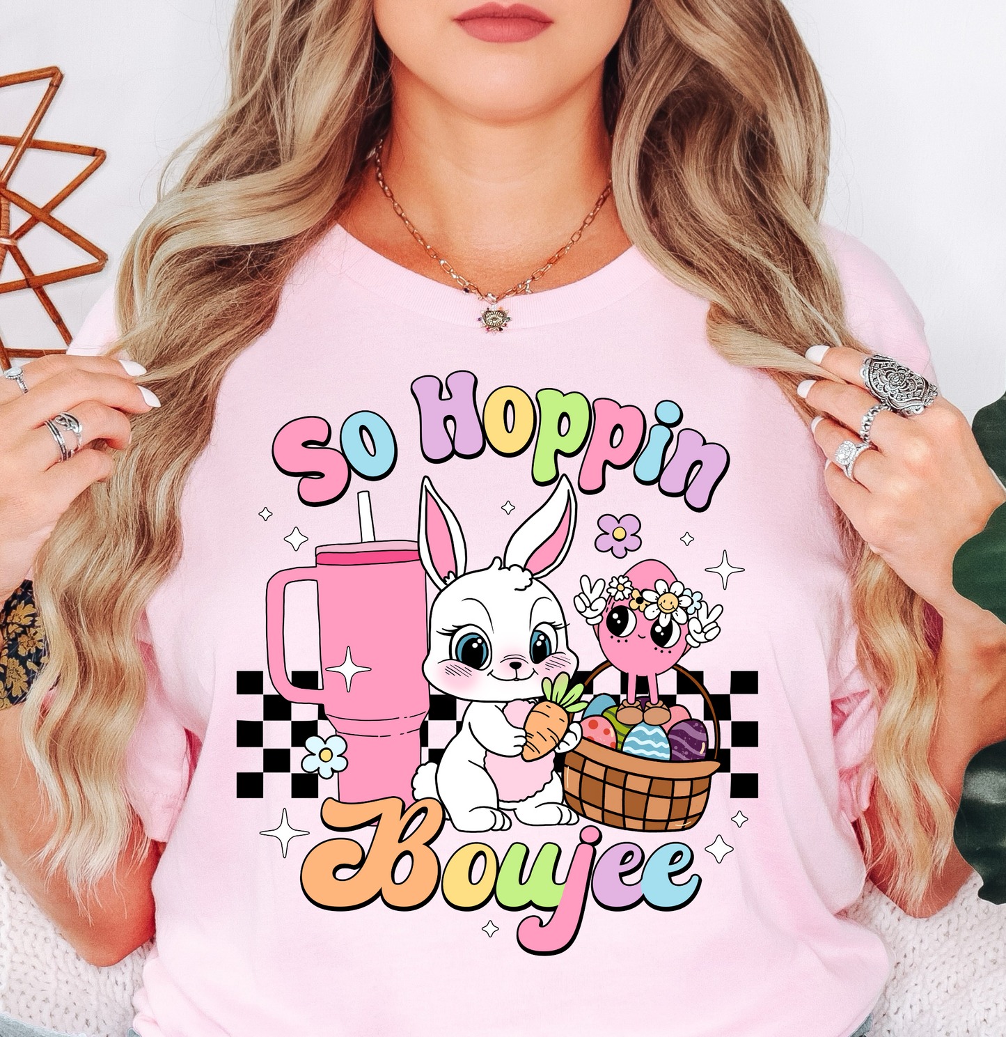 So Hoppin Boujee Tee | Hoppin' Into Spring Collection | Unisex Pre-Shrunk T-Shirt