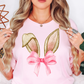 Cute Bunny Ears Tee | Hoppin' Into Spring Collection | Unisex Pre-Shrunk T-Shirt