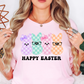 Happy Easter Peeps Tee | Hoppin' Into Spring Collection | Unisex Pre-Shrunk T-Shirt