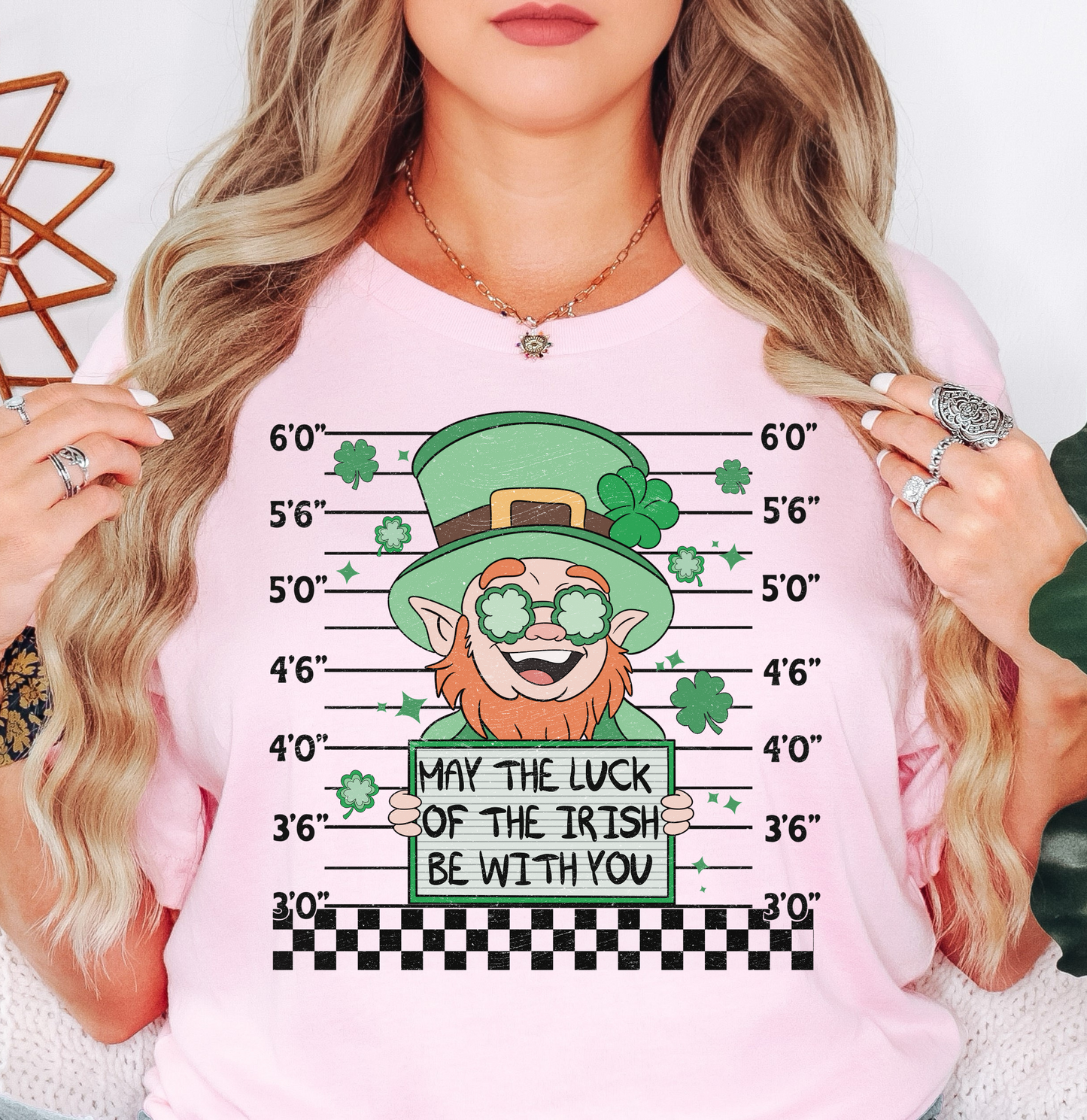 Leprechaun Mugshot Tee | Feeling Lucky Collection | Unisex Pre-Shrunk T-Shirt