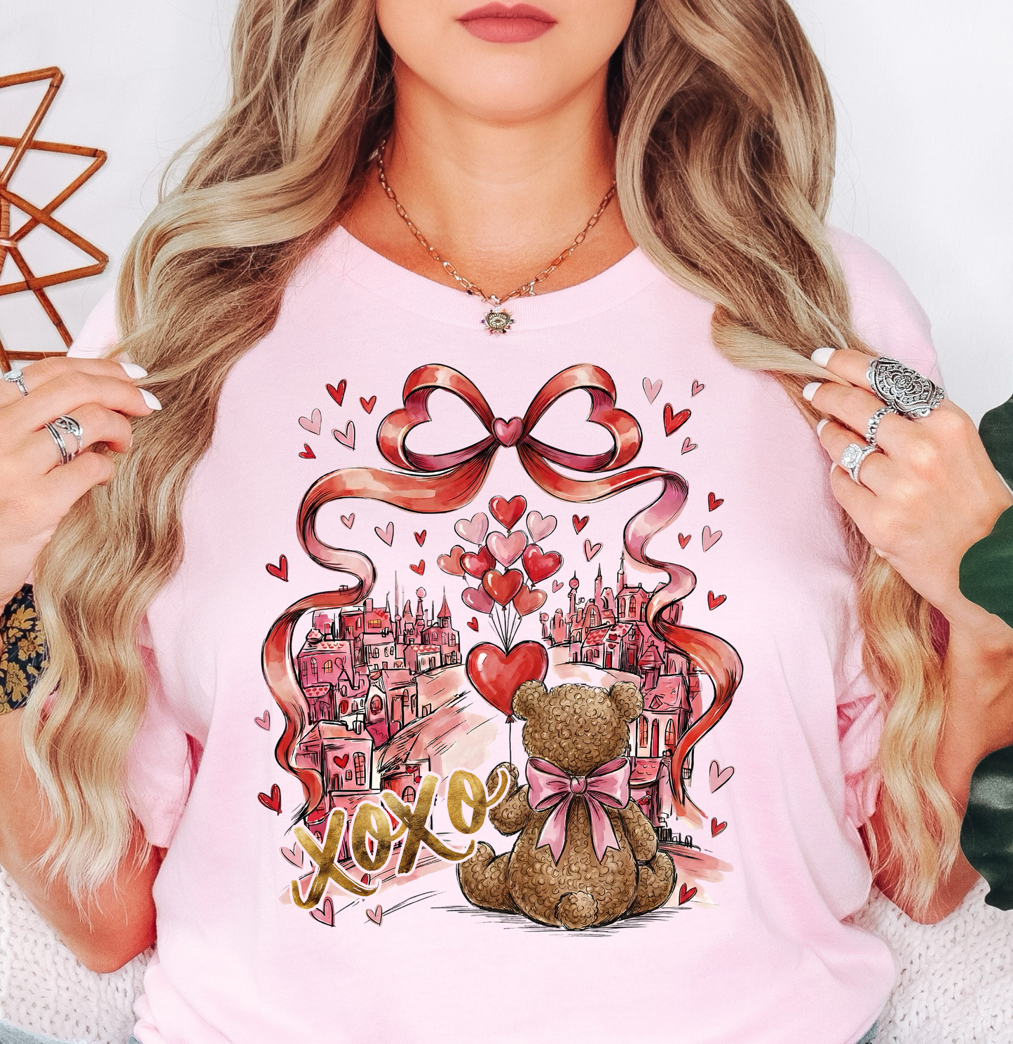 XoXo Teddy Bear Tee | XoXo Love Collection | Unisex Pre-Shrunk T-Shirt