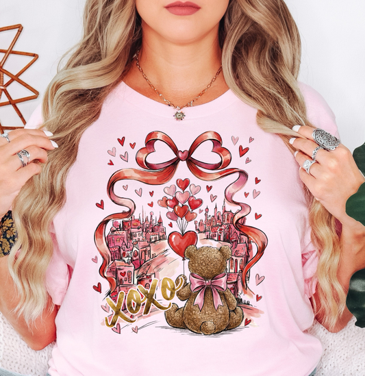 XoXo Teddy Bear Tee | XoXo Love Collection | Unisex Pre-Shrunk T-Shirt
