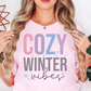 Cozy Winter Vibes Tee | Frosty Chic Collection | Unisex Pre-Shrunk T-Shirt