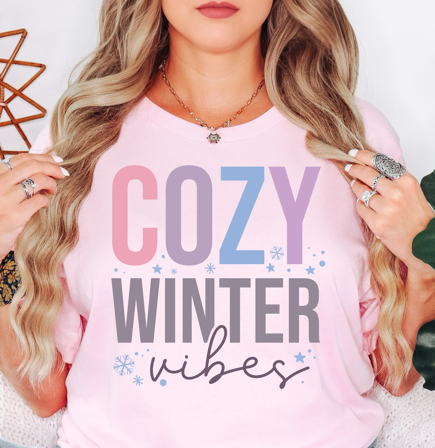 Cozy Winter Vibes Tee | Frosty Chic Collection | Unisex Pre-Shrunk T-Shirt