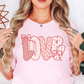 Preppy Love Lace Tee | XoXo Love Collection | Unisex Pre-Shrunk T-Shirt