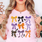 Spooky Halloween Bows Tee | Boo-tiful Vibes Collection | Unisex Pre-Shrunk T-Shirt
