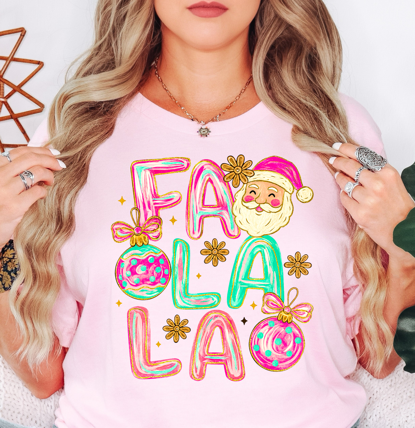 Cutie Fa La La Tee | Tis The Season Collection | Unisex Pre-Shrunk T-Shirt