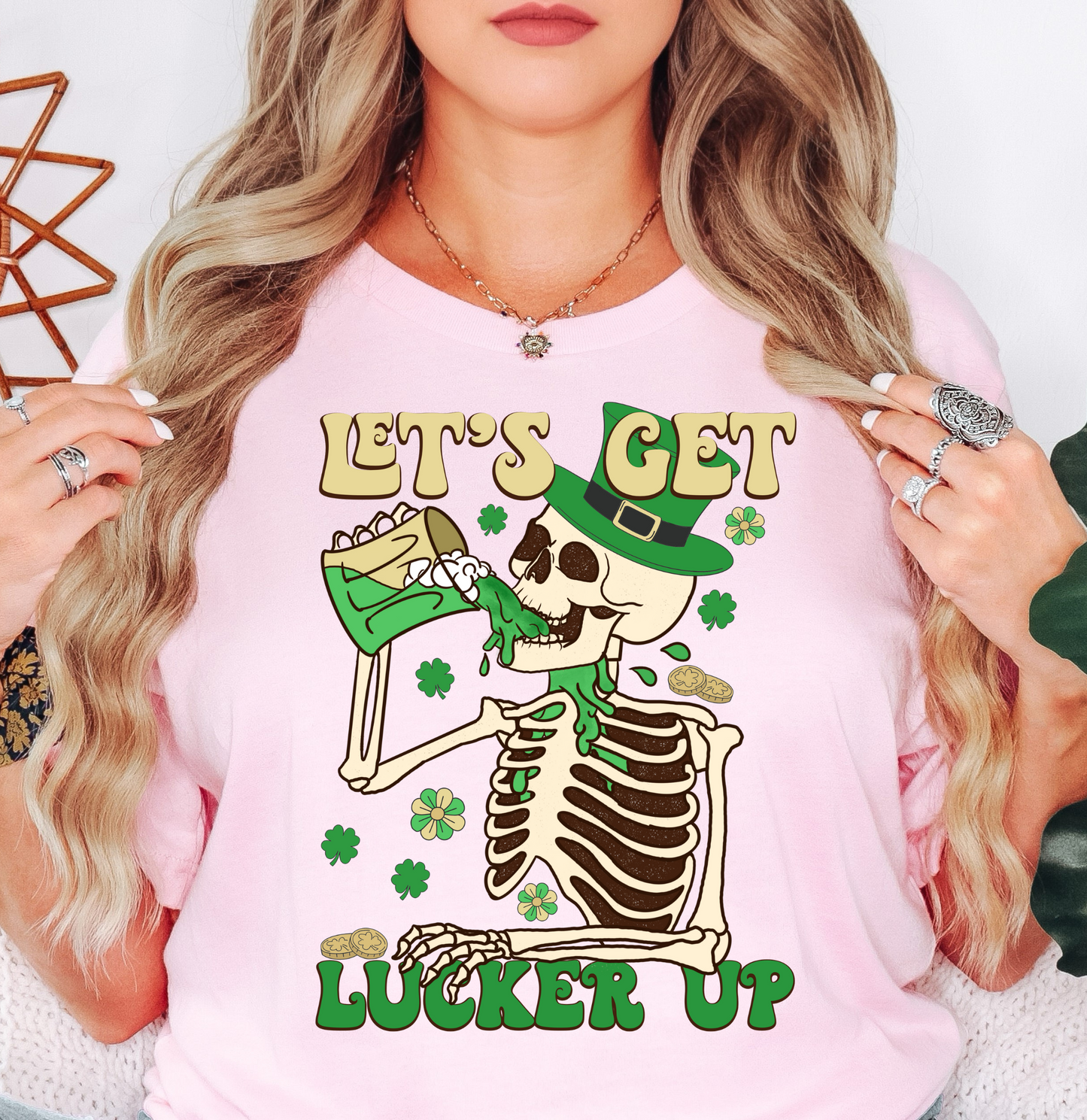 Let's Get Lucker Up Tee | Feeling Lucky Collection | Unisex Pre-Shrunk T-Shirt