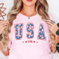 USA 1776 Tee | Stars and Stripes Collection | Unisex Pre-Shrunk T-Shirt