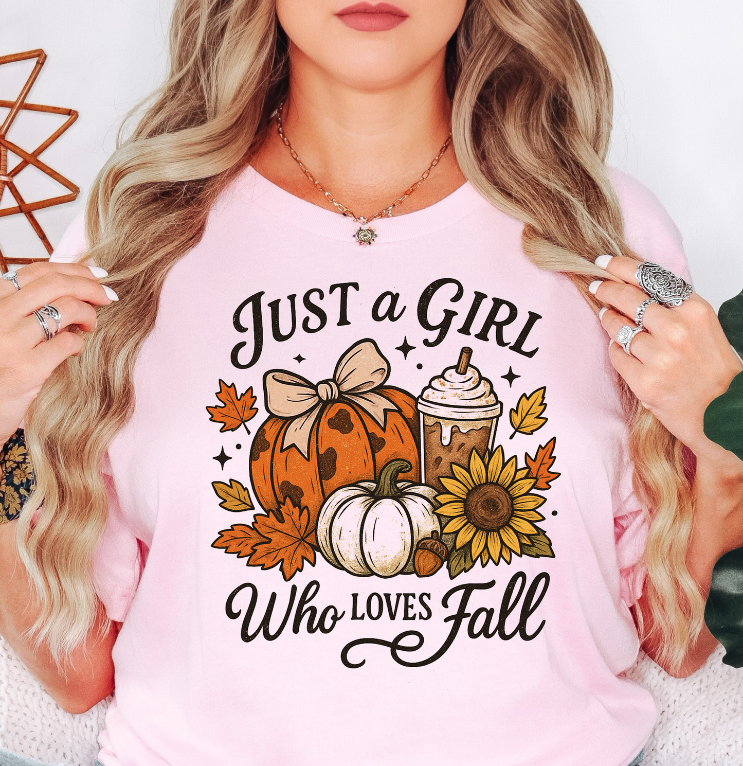 Just A Girl Who Loves Fall Tee | Falling For You Collection | Unisex Pre-Shrunk T-Shirt