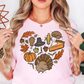 Thanksgiving Heart Doodles Tee | Harvest Joy Collection | Unisex Pre-Shrunk T-Shirt