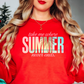 Summer Never Ends Sweatshirt | Beach Breeze Collection | Unique Gifts for Family Friends