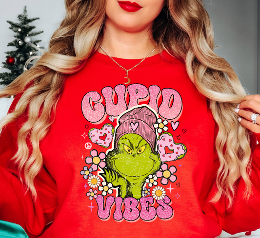 Cupid Vibes Sweatshirt | XoXo Love Collection | Unique Gifts for Family Friends