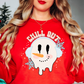 Chill Out Snowman Sweatshirt | Frosty Chic Collection | Unique Gifts for Family Friends