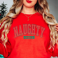 Xmas Naughty Vibes Sweatshirt | Tis The Season Collection | Unique Gifts for Family Friends