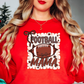Football Stamp Mama Sweatshirt | Mama Mode Activated Collection | Unique Gifts for Family Friends