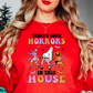 Horrors In This House Sweatshirt | Boo-tiful Vibes Collection | Unique Gifts for Family Friends