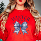 Winter Girly Sweatshirt | Frosty Chic Collection | Unique Gifts for Family Friends