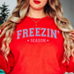 Freezin' Season Sweatshirt | Frosty Chic Collection | Unique Gifts for Family Friends