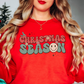 Retro Christmas Season Sweatshirt | Tis The Season Collection | Unique Gifts for Family Friends