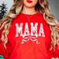Vintage Floral Mama Bow Sweatshirt | Mama Mode Activated Collection | Unique Gifts for Family Friends