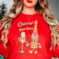 Cheers To The New Year Sweatshirt | New Year Magic Collection | Unique Gifts for Family Friends