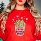Fries Before Guys Sweatshirt | XoXo Love Collection | Unique Gifts for Family Friends