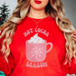 Hot Cocoa Season Sweatshirt | Frosty Chic Collection | Unique Gifts for Family Friends