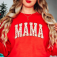 Floral Fall Mama Sweatshirt | Mama Mode Activated Collection | Unique Gifts for Family Friends