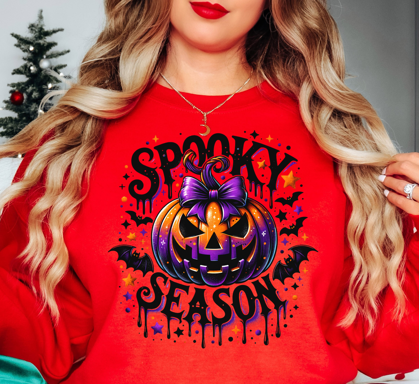 Spooky Season Sweatshirt | Boo-tiful Vibes Collection | Unique Gifts for Family Friends