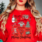Merry Xmas Doodles Sweatshirt | Tis The Season Collection | Unique Gifts for Family Friends