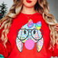 Nerdy Bunny Sweatshirt | Hoppin' Into Spring Collection | Unique Gifts for Family Friends