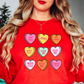 Conversation Candy Hearts Sweatshirt | XoXo Love Collection | Unique Gifts for Family Friends