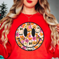 Cutie Ghost Smiley Sweatshirt | Boo-tiful Vibes Collection | Unique Gifts for Family Friends