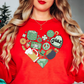 Lucky Heart Doodle Sweatshirt | Feeling Lucky Collection | Unique Gifts for Family Friends