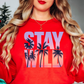 Stay Wild Palm Trees Sweatshirt | Beach Breeze Collection | Unique Gifts for Family Friends