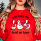 Goose Heart Go Honk Sweatshirt | XoXo Love Collection | Unique Gifts for Family Friends