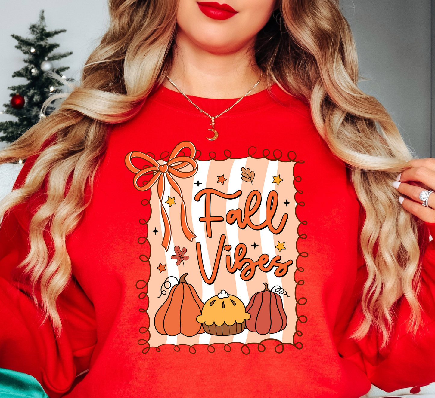 Preppy Fall Vibes Sweatshirt | Falling For You Collection | Unique Gifts for Family Friends