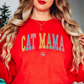 Cat Mama Sweatshirt | Pawsitive Vibes Collection | Unique Gifts for Family and Friends