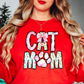 Preppy Cat Mom Sweatshirt | Pawsitive Vibes Collection | Unique Gifts for Family and Friends