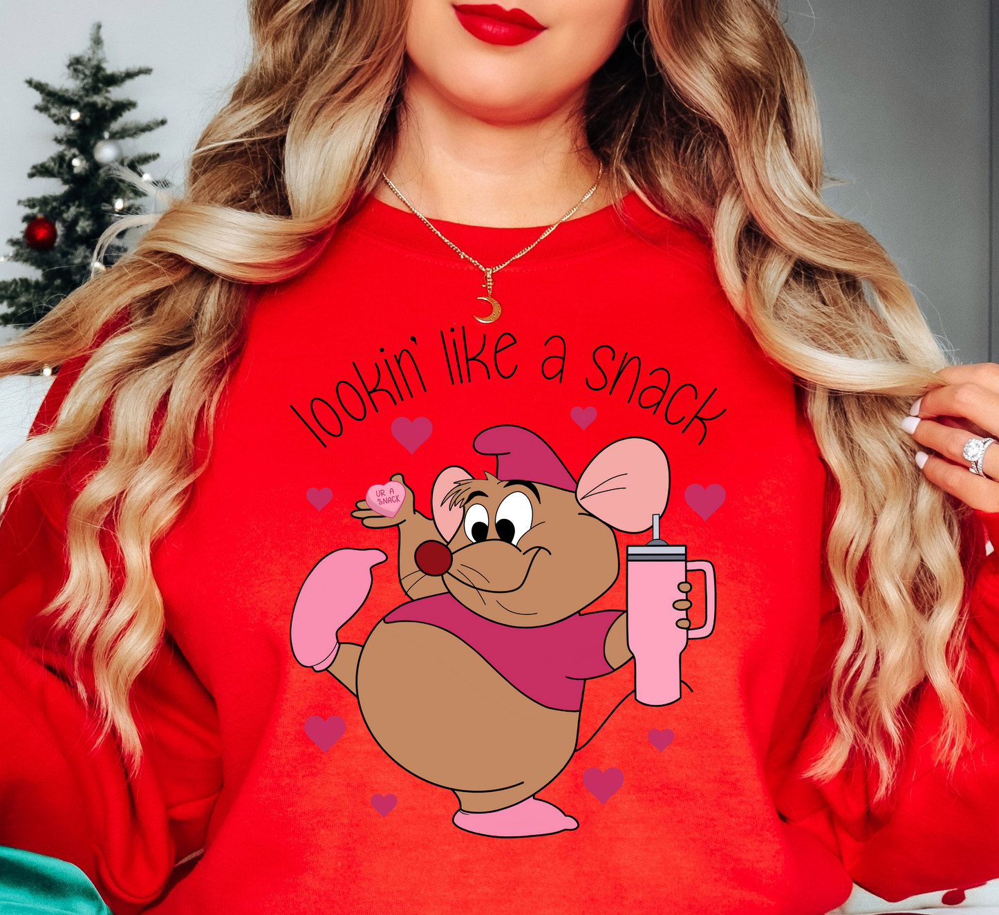 Lookin Like A Snack Sweatshirt | XoXo Love Collection | Unique Gifts for Family Friends