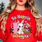 So Hoppin Boujee Sweatshirt | Hoppin' Into Spring Collection | Unique Gifts for Family Friends