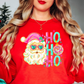 Santa Ho Ho Sweatshirt | Tis The Season Collection | Unique Gifts for Family Friends