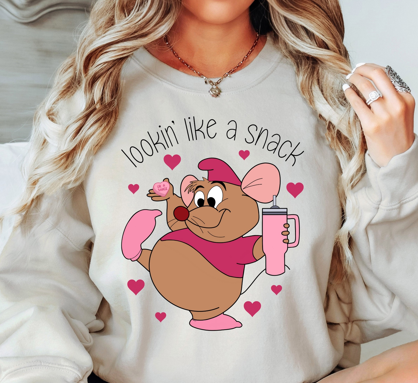 Lookin Like A Snack Sweatshirt | XoXo Love Collection | Unique Gifts for Family Friends