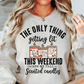 The Only Thing Getting Lit Sweatshirt | Falling For You Collection | Unique Gifts for Family Friends