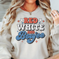 Red White and Boujee Sweatshirt | Stars and Stripes Collection | Unique Gifts for Family and Friends