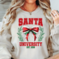 Santa University Sweatshirt | Tis The Season Collection | Unique Gifts for Family Friends