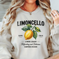 Limoncello Sweatshirt | Groovy Vibes Collection | Unique Gifts for Family and Friends